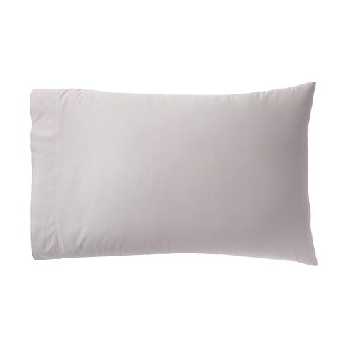 West Elm Organic Washed Cotton Percale Pillowcase Set